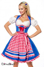 Rochie Oktoberfest 38 Albastru foto