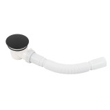 Cumpara ieftin Sifon pentru tava de dus Leziter 60 mm, negru, din ABS durabil, cu instalare usoara