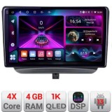 Navigatie Ford Turneo Courier Transit Courier 2014-2021 dedicata Android radio gps internet 4+64 InCell Display 1K kit-turneo+EDT-E209-RK CarStore Tec