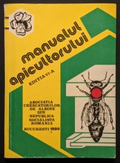1986 APICULTURA STUPARIT &ndash; CRESTEREA ALBINELOR Manualul Apicultorului 399 pag 97 figuri