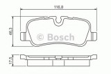 Set placute frana,frana disc LAND ROVER RANGE ROVER SPORT (LS) (2005 - 2013) BOSCH 0 986 494 148