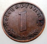 B.119 GERMANIA 1 REICHSPFENNIG 1938 A, Europa, Bronz