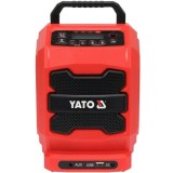 Yato YT-82940 - Radio fara acumulatori si incarcator 18 V - Ah