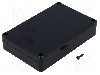Carcasa ABS, 80mmx120mmx27.5mm, MASZCZYK - KM-78 BK