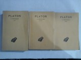 PLATON - LA REPUBLIQUE (Editie bilingva franceza-greaca) - 3 volume - 1932