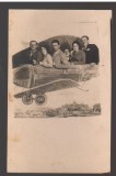 CPIB 25201 CARTE POSTALA - FOTOGRAFIE, GRUP DE PERSOANE IN AVION, HUNGARIA, LKTD, NECIRCULATA, INTERBELICA