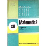 MATEMATICA ALGEBRA. MANUAL PENTRU CLASA A XII-A-ION D. ION, A. GHIOCA, N. NEDITA-348889