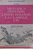 Metodica predarii limbii romane la clasele I-IV - 1991 - Ioan Serdean (E306)