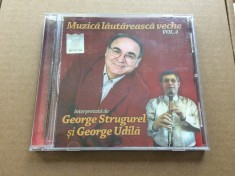 george strugurel si george udila muzica lautareasca veche vol 4 cd disc 2008 NM