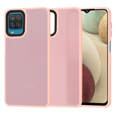Husa Samsung Galaxy A12 Techsuit HaloFrost&amp;Atilde;&amp;sbquo;&amp;Acirc;&amp;nbsp;Series, roz foto