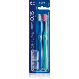 Curasept Softline 0.15 Soft 2pack perie de dinti 2 buc