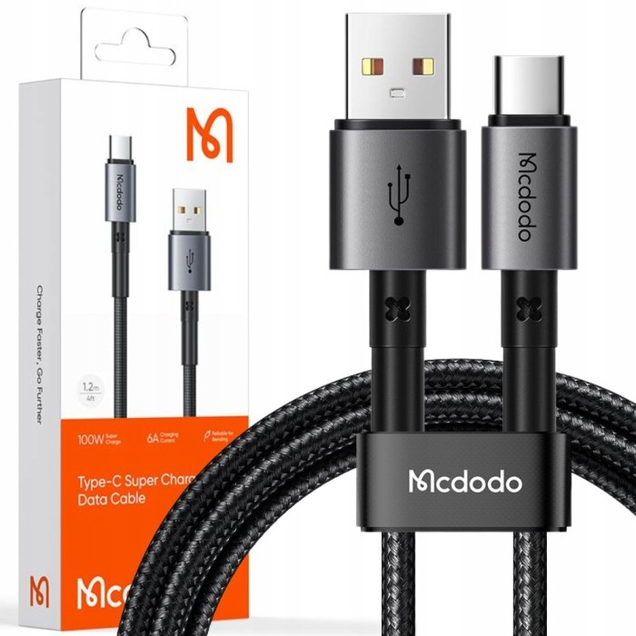 Cablu Usb-C, Prism, Puternic, Rapid, 100W 1.2M, Mcdodo