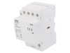 ZAMEL Contactor Modular 4P 40A 230VAC STM-40-31, Montare Sina DIN, Cleme cu Surub