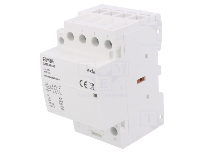 Contactor 4P 40A 230VAC