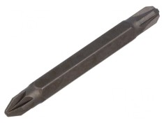Capăt șurubelniță dublu Pozidriv&reg; PZ2/PZ3 60mm