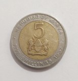 Kenya - 5 Shillings 1997