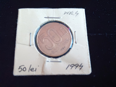 M1 C10 - Moneda foarte veche 75 - Romania - 50 lei 1994 foto