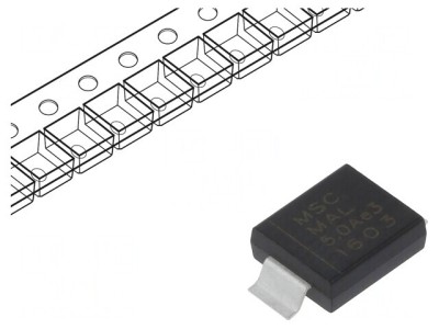 Diodă TVS 3kW 6,4V Unidirecţională DO215AB foto