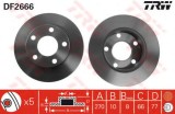 Disc frana AUDI A8 (4D2, 4D8) (1994 - 2002) TRW DF2666