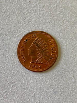 Token - 1 CENT - 1904 - SUA - USA - (247) foto