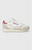 Reebok sneakers Classic Leather culoarea alb