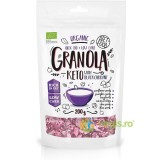 Granola Keto cu Coacaze Negre Ecologica/Bio 200g