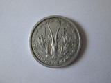 Rara! Camerun 1 Franc 1948, Africa, Aluminiu