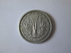 Rara! Camerun 1 Franc 1948 foto