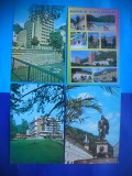 HOPCT LOT 2413 BAILE HERCULANE -JUD CARAS SEVERIN -4 CARTI POSTALE-CIRCULATE, Circulata, Printata, Caras-Severin