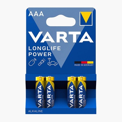 Baterie Alcalina Varta AAA LR03 Set 4 Bucati foto