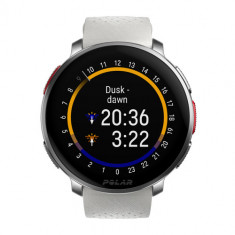 Ceas smartwatch Polar Vantage V3, ecran 1.39inch AMOLED, bratara silicon, Bluetooth (Alb)