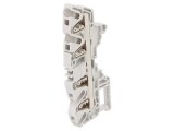 Conector &Icirc;mbinare Șine 0,5-4mm2 4 Borne Gri 6mm, TE Connectivity