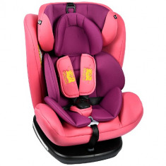 Scaun Auto Tweety cu Isofix Rotativ 360 Grade Pink 0 - 36 kg foto