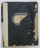 CAIET DE ISTORIA LITERATURII VECHI AL ELEVULUI PREDA C. RADU , CLS. VIII , GALATI , 1941-1942