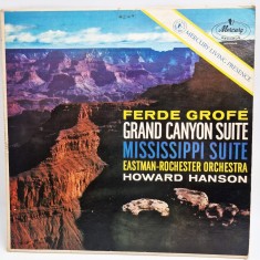 Frede Grofe - Grand Canyon Suite/ Mississippi Suite NM / VG+ vinil LP disc Mercury SUA 1958