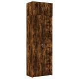 Dulap depozitare stejar fumuriu 70x42,5x225 cm lemn prelucrat
