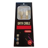 Cablu De date Si Incarcare Pentru Iphone mufa tip Lightning ,Fast Charging, 3.4A , culoare bronze