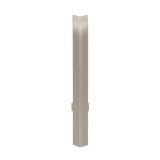 Colt exterior pentru plinta parchet MDF SET, stejar stary, 60 x 20 mm, 4 buc/set