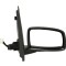 Oglinda exterioara Fiat Panda (169) 09.2003-2009 partea dreapta View Max crom convex carcasa neagra reglare electrica cu incalzire