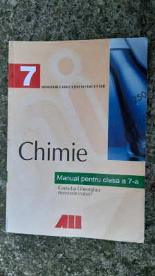 CHIMIE CLASA A VII A - CORNELIA GHIORGHIU , EDITURA ALL foto