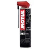 Spray Curatat Lant Moto Motul C1 MC Care 400ml, Degresant Profesional O/X/Z Ring, Curatare Eficienta Praf Ulei Nisip