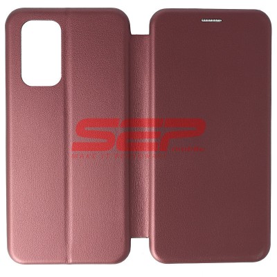 Toc FlipCover Round Xiaomi Redmi Note 10 Pro 4G Wine Red foto