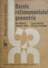 BAZELE RATIONAMENTULUI GEOMETRIC-DAN BRANZEI, EUGEN ONOFRAS, SEBASTIAN ANITA, GHEORGHE ISVORANU