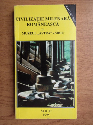 Civilizatie milenara romaneasca in muzeul Astra Sibiu foto