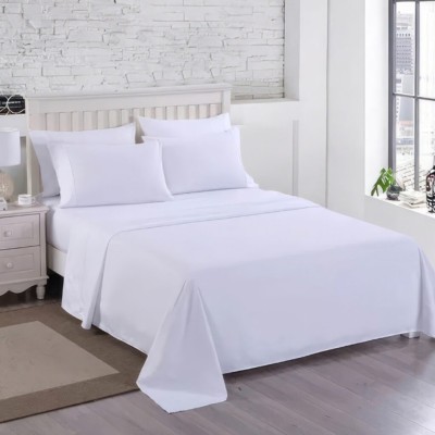 Lenjerie pat ranforce 80% bumbac - doua persoane horeca line foto