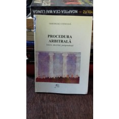 PROCEDURA ARBITRALA - GHEORGHE COTOFANA