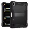 Husa pentru Apple iPad Pro 13 (2024), Techsuit, Rugged TabShell, Neagra