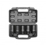 Trusa cap tubulare profesionale de impact cu patrat 25.4mm (1 inch) 5 piese 32-41mm Hoteche