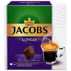 Capsule cafea Jacobs Lungo compatibile Dolce Gusto 98g 14 buc foto