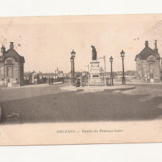 FV1 -Carte Postala - FRANTA - Orleans, Entree du pont-sur-Loire , necirculata